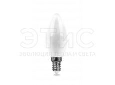 Лампа светодиодная LED 11вт Е14 белый матовая свеча